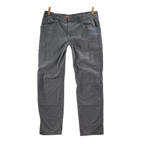 Noble Outfitters Cargo Pants Mens 40x34 Gray FullFlexx Ripstop Tactical Workwear